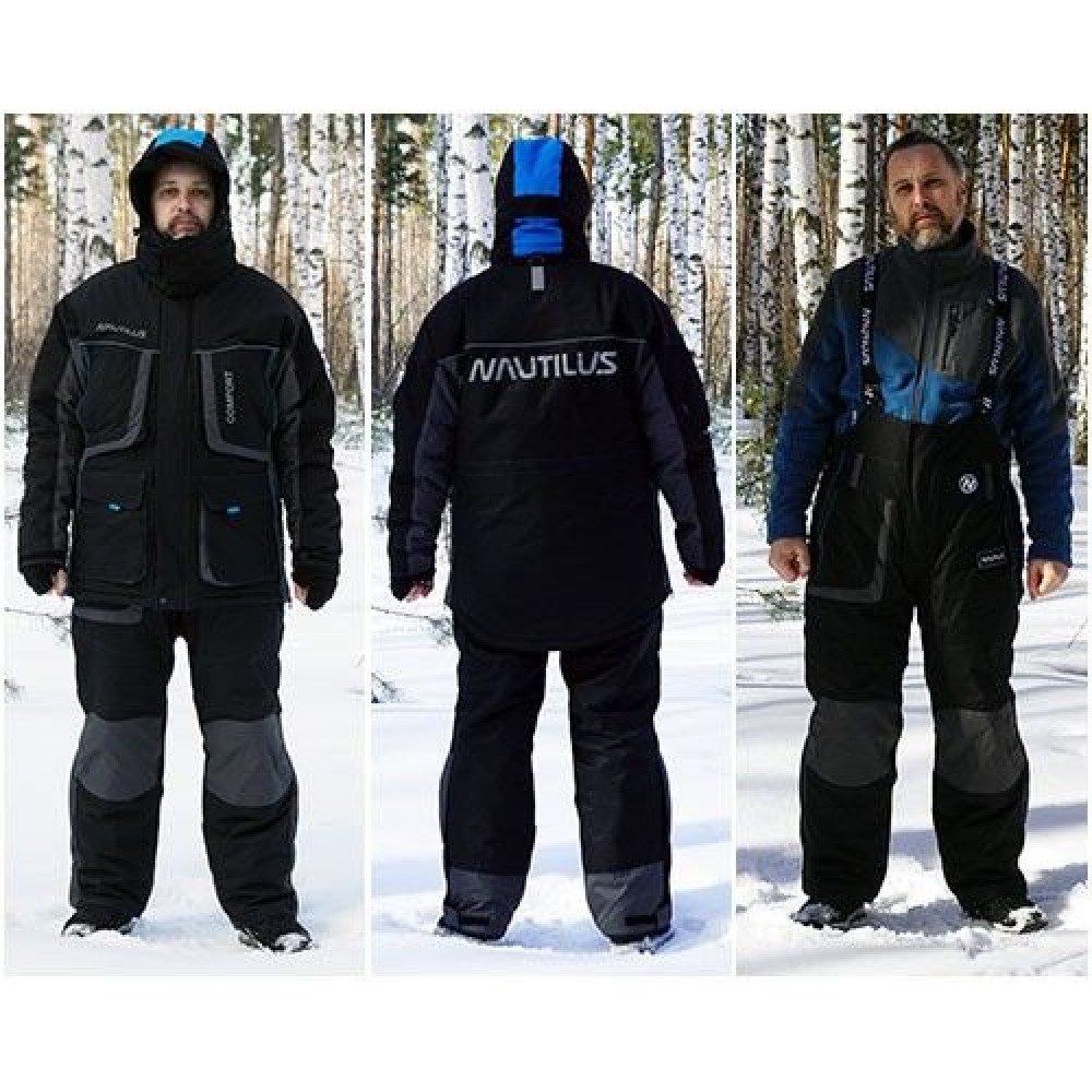 Костюм зимний Nautilus Comfort Black/Blue 