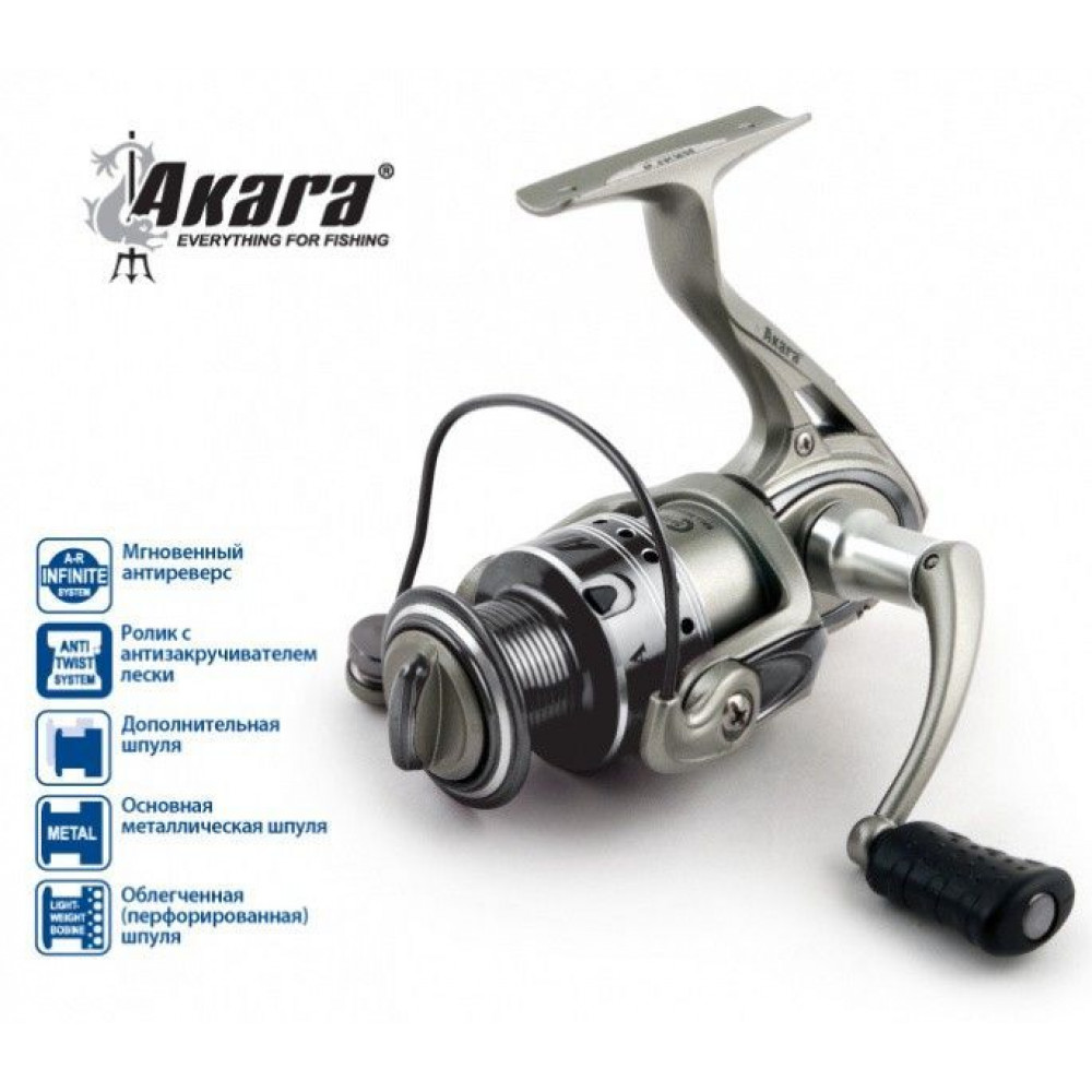 Катушка Akara Demetra FD1000A 5+1bb з/шп