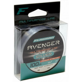 Леска FLAGMAN Avenger Silver Line 0.28мм 100м