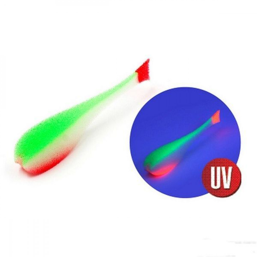 Поролоновая рыбка 95мм цв.23 UV 