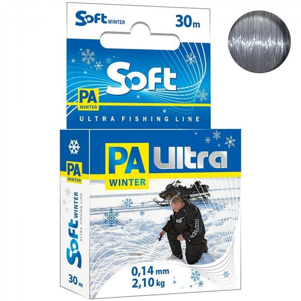 Леска AQUA PA ULTRA SOFT 30м 0,14mm