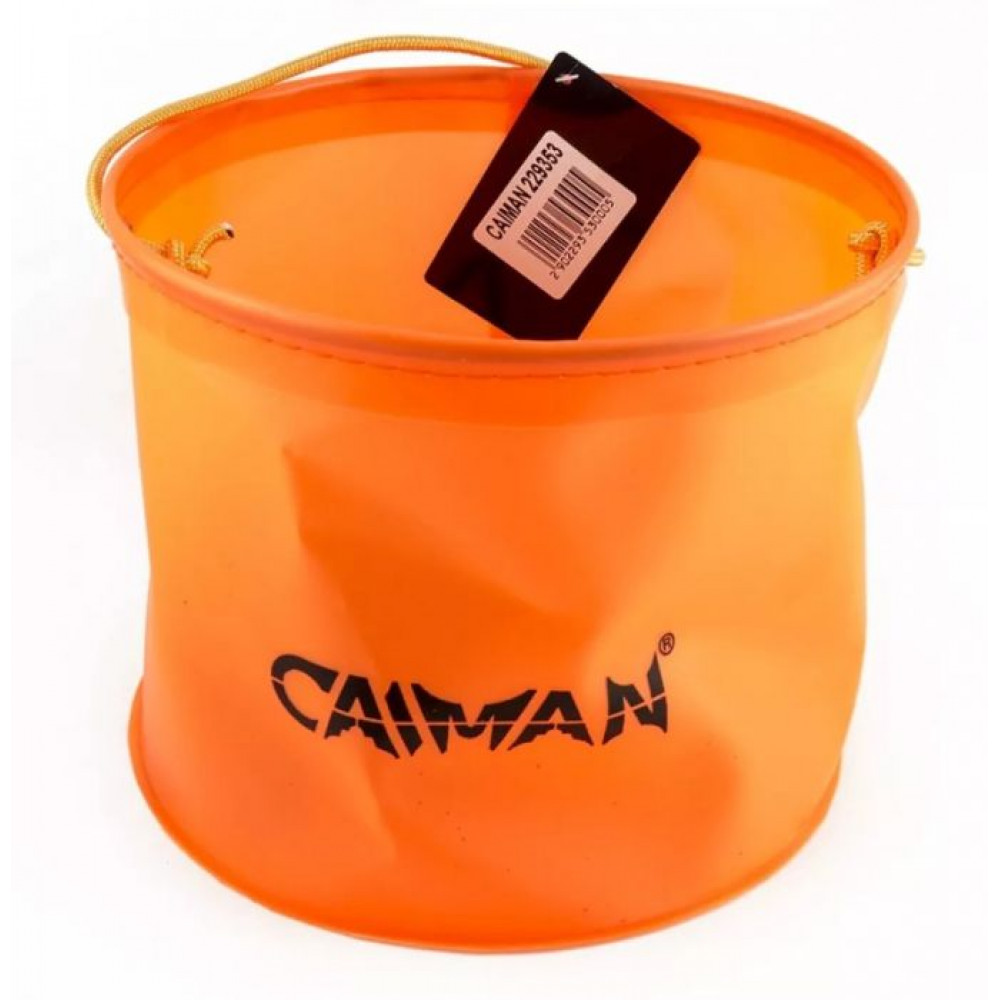 Ведро складное круглое Caiman EVA 10л 21см 229353