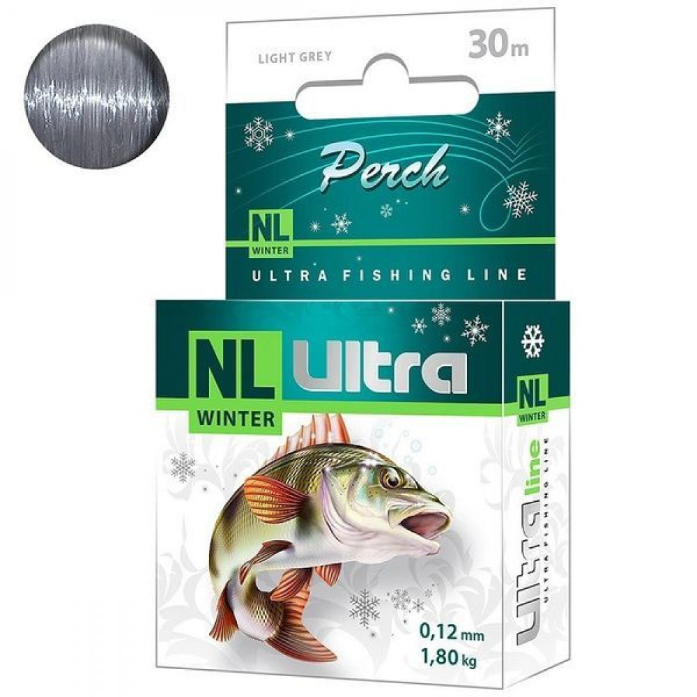 Леска AQUA NL Ultra Perch (Окунь) 30м 0,12mm