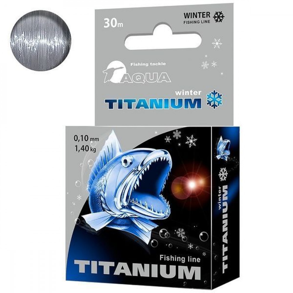 Леска AQUA TITANIUM 30м 0,10mm