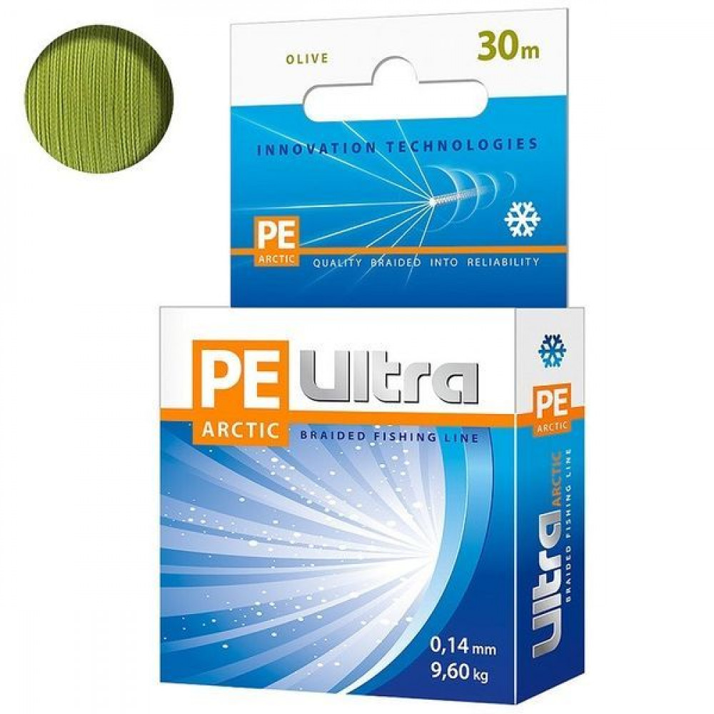 Шнур AQUA PE Ultra Arctic 0.14mm 30m
