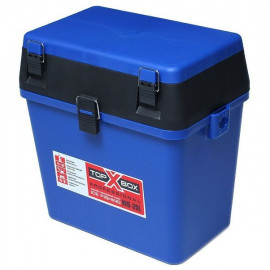 Ящик рыбака зимний TOP BOX WB-20L (40*25*38см) синий